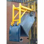 forklift wheelie bin handler