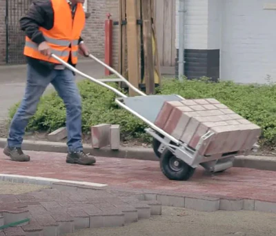 construction site block trolley