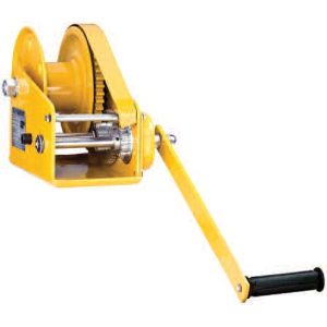 spur gear drive manual winch hw c